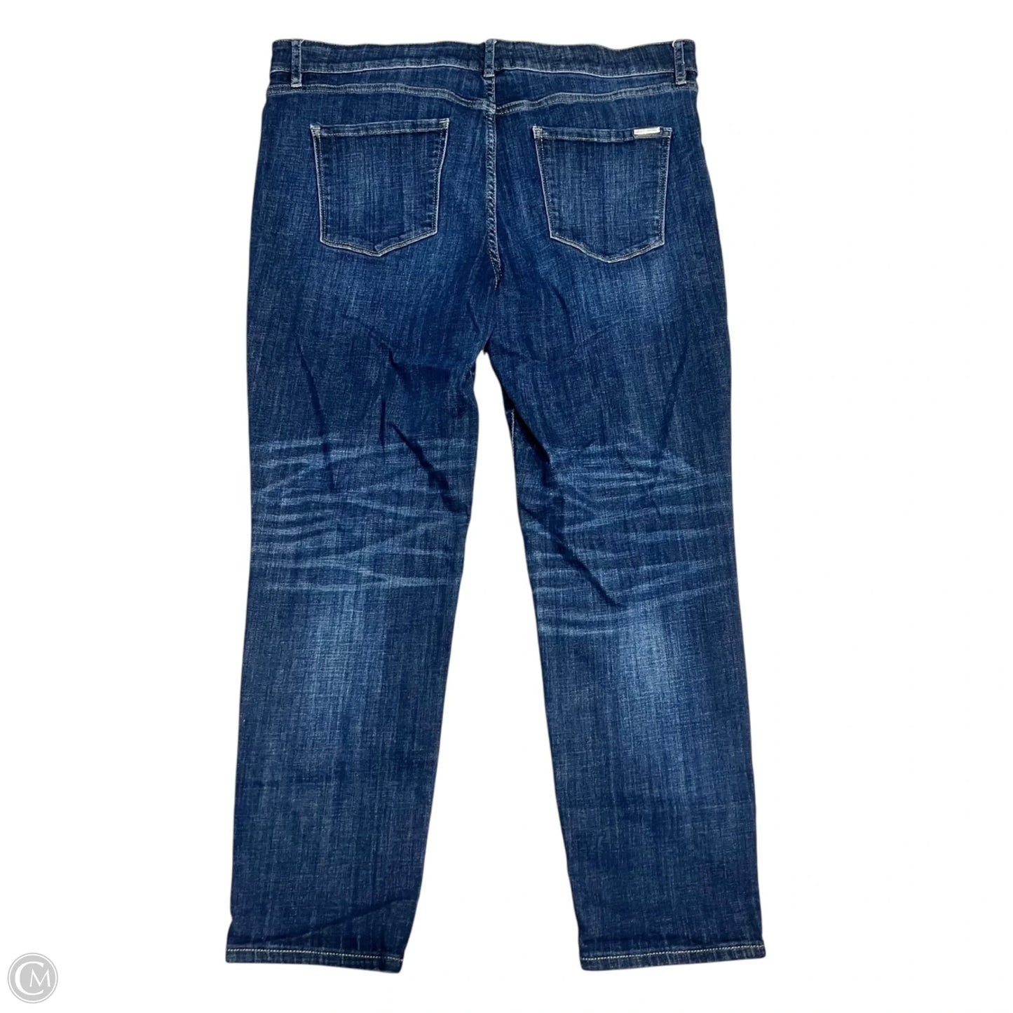 Jeans Boyfriend By White House Black Market In Blue Denim, Size: 14