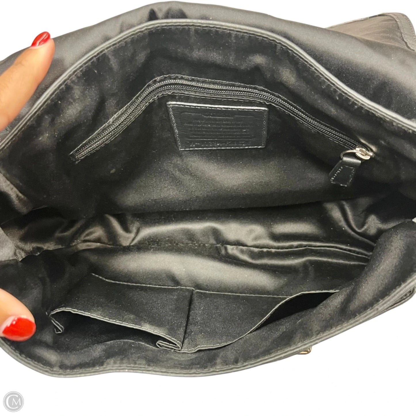 Crossbody Designer By Coach, Size: Medium