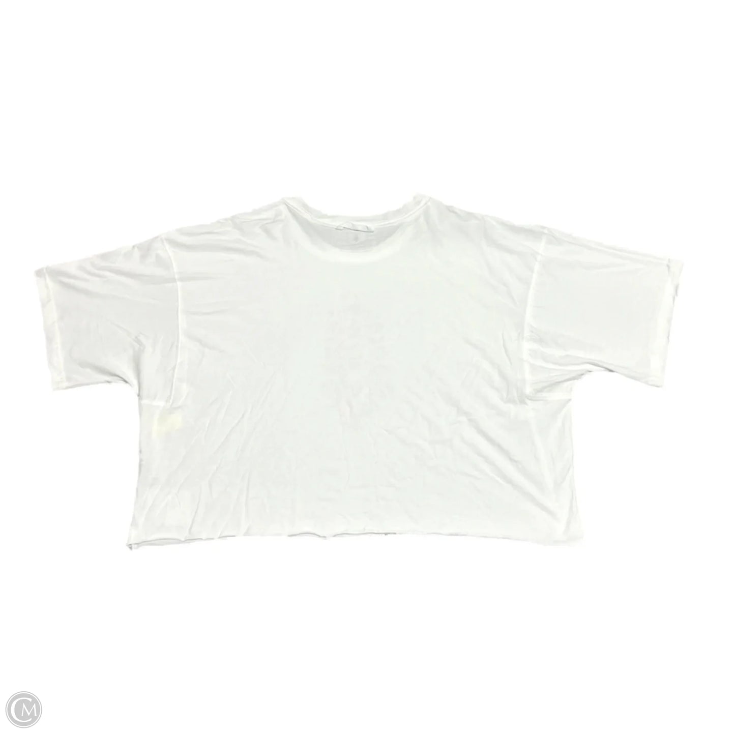 Athletic Top Short Sleeve By Free People In Orange & White, Size: Xl