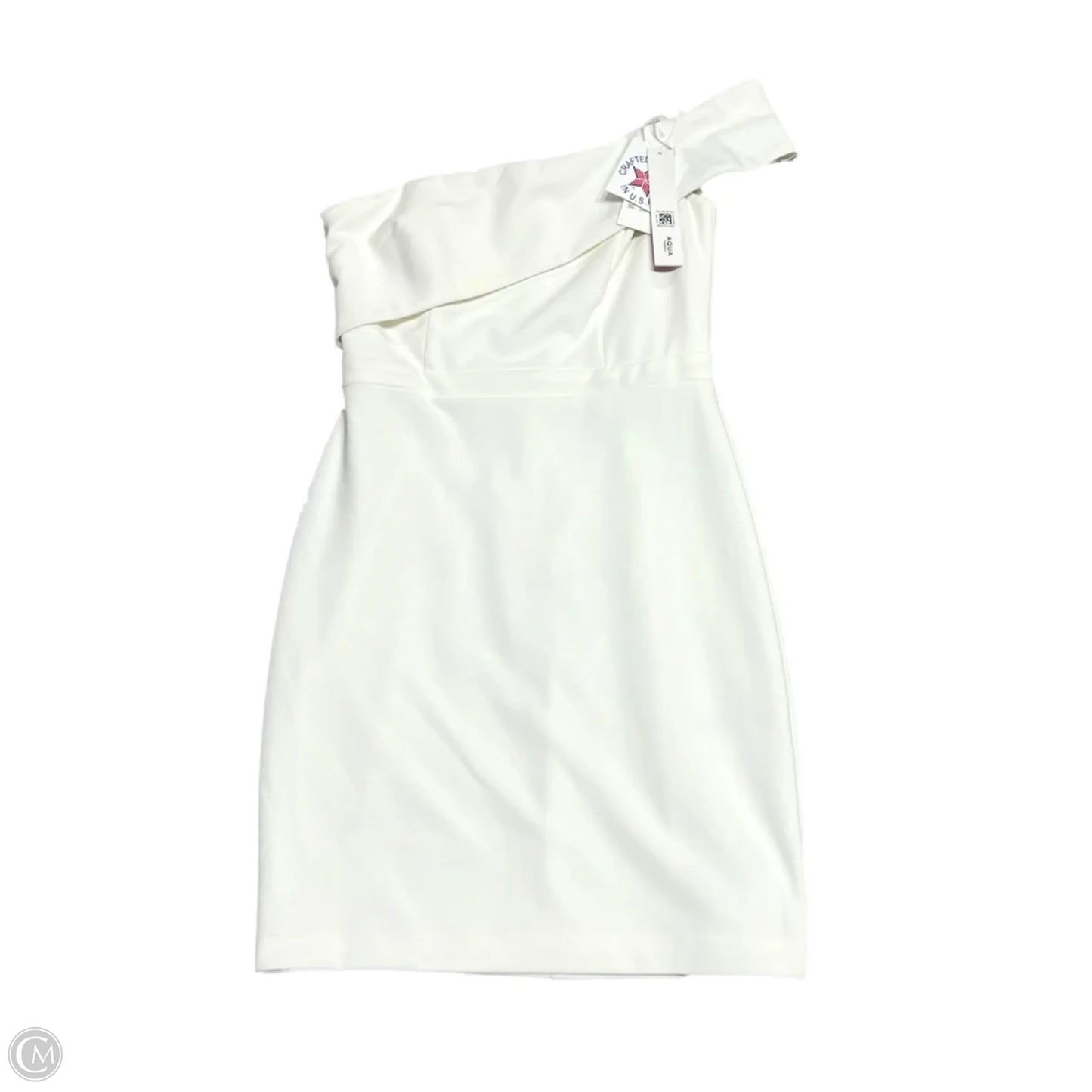 Dress Party Short By Aqua In Cream, Size: S