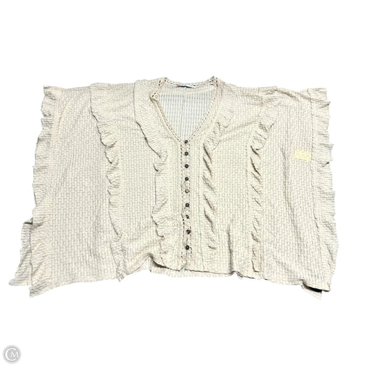 Cardigan By Free People In Beige, Size: Xs