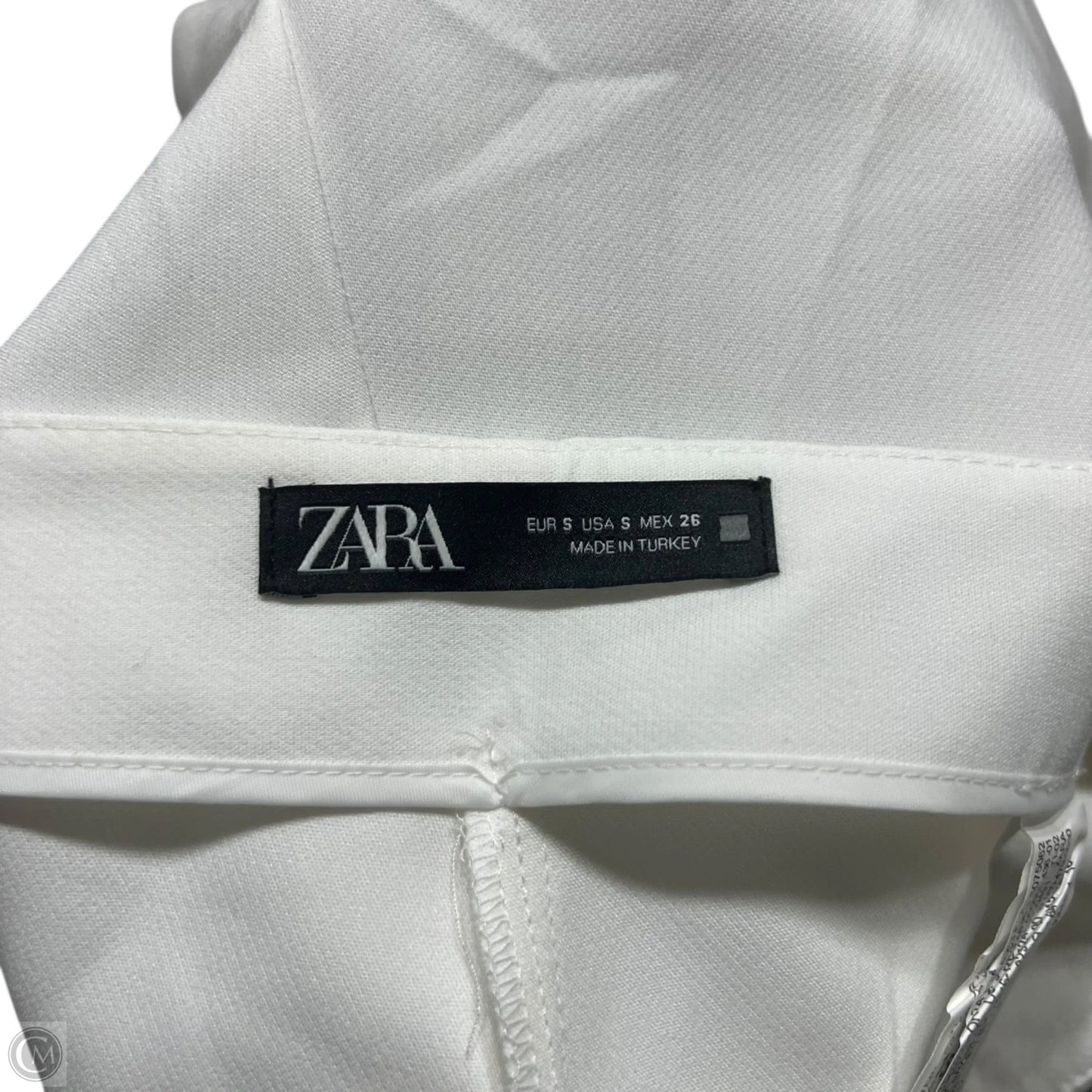 Skort By Zara In Cream, Size: S