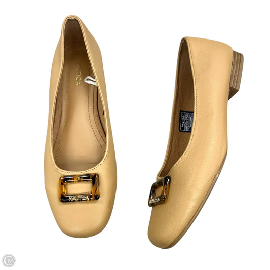 Shoes Heels Block By Nautica In Tan, Size: 10