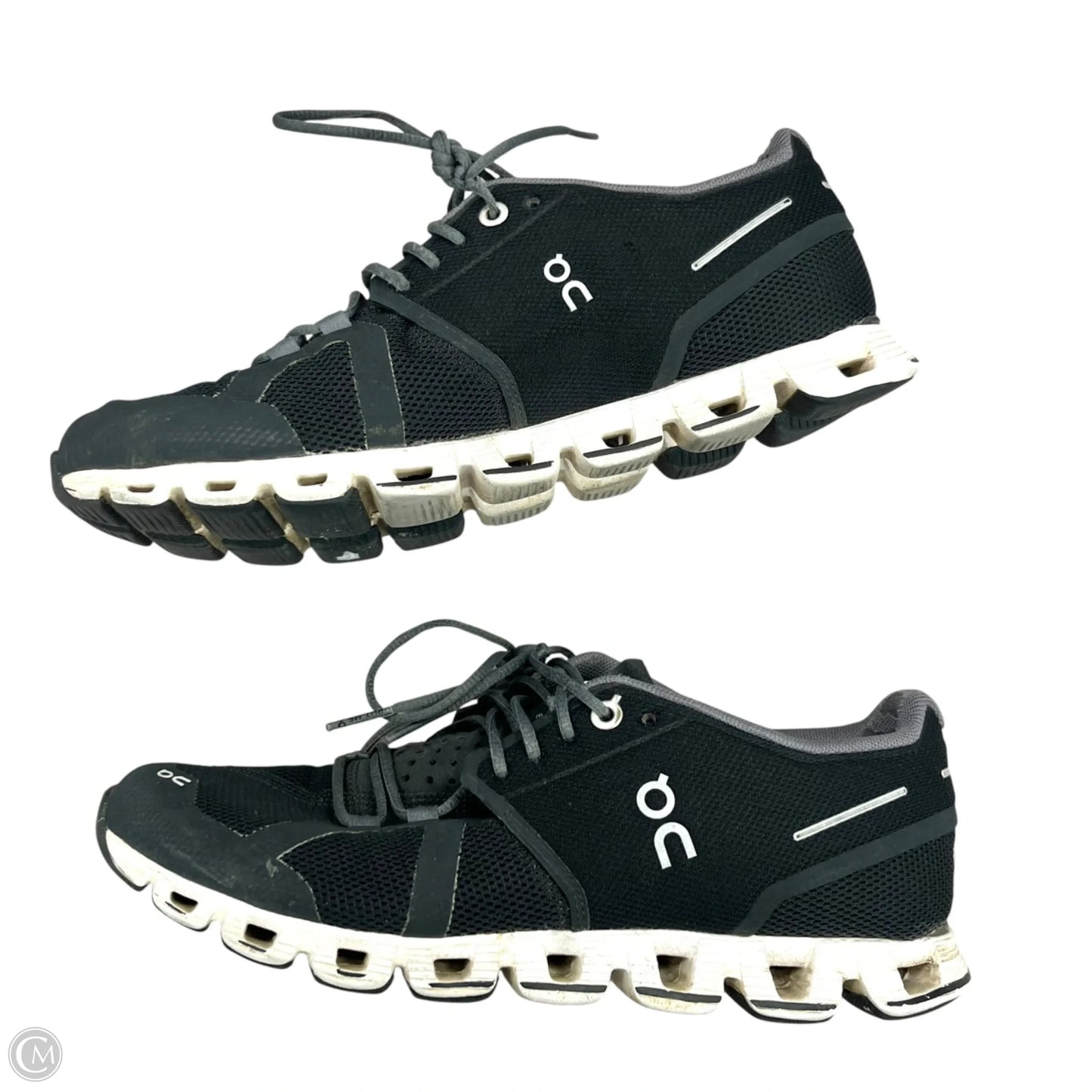 Shoes Athletic By On In Black & Grey, Size: 7.5