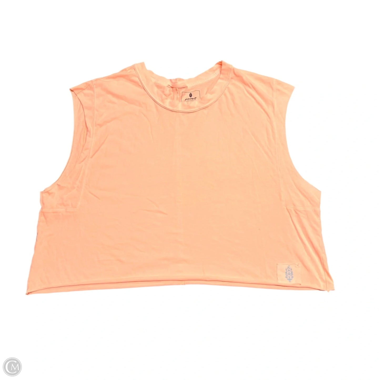 Athletic Tank Top By Free People In Orange, Size: L