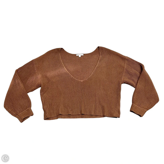 Sweater By Lunya In Brown, Size: M
