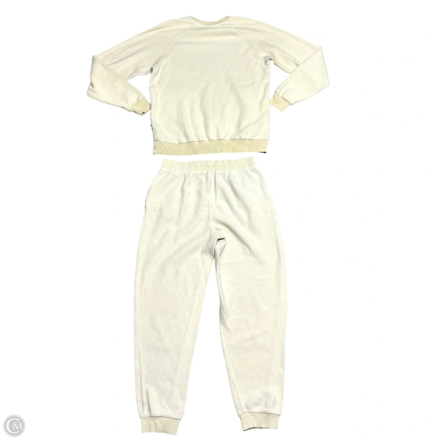 Pants Set 2pc By Feat In Cream, Size: 8