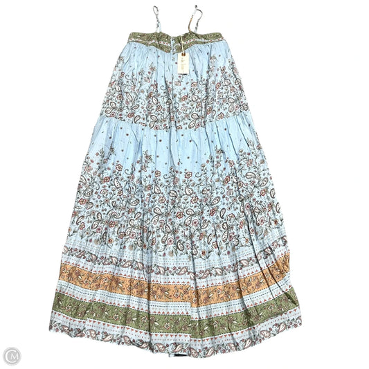 Dress Casual Maxi By In Loom In Blue & Green, Size: S