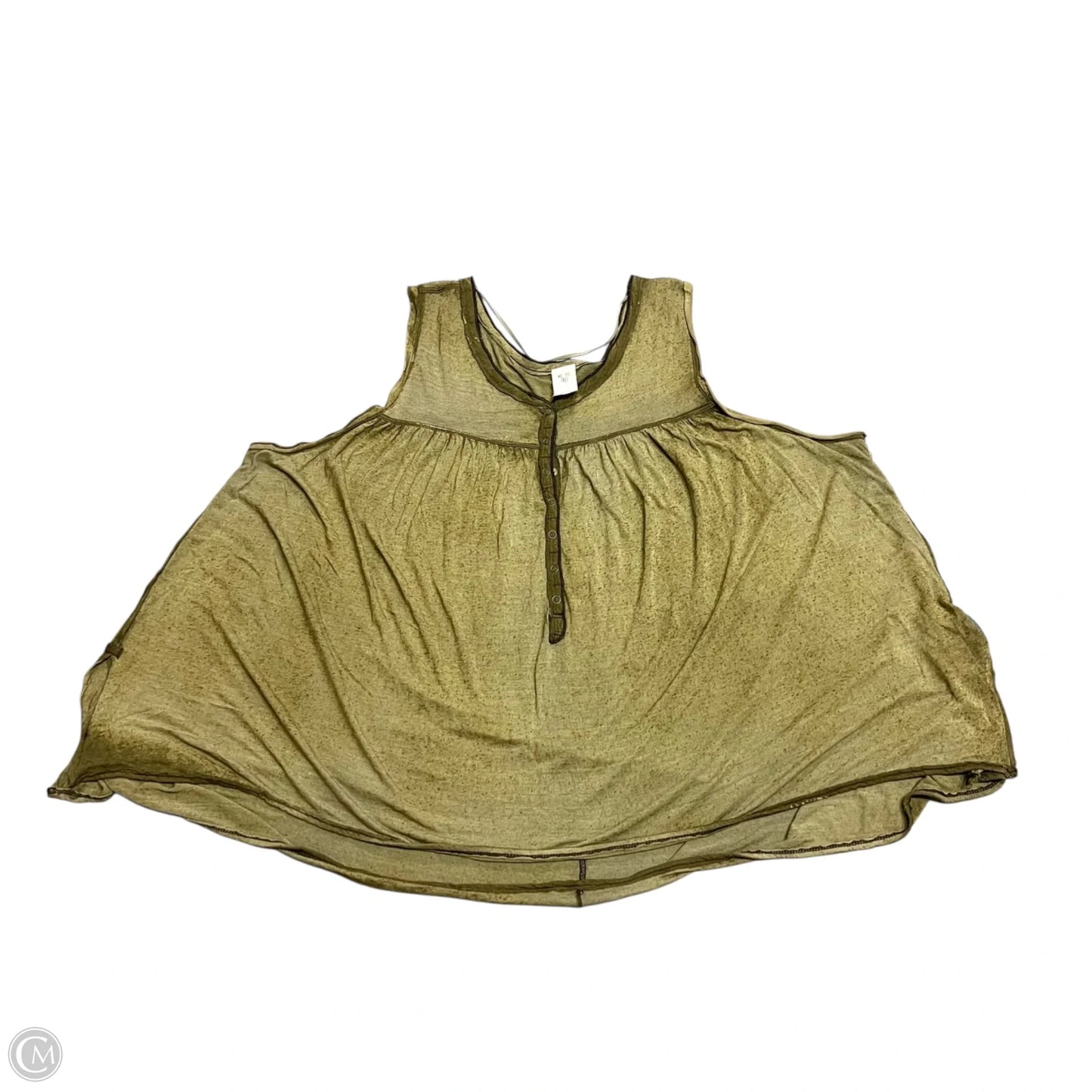 Top Sleeveless By We The Free In Green, Size: S