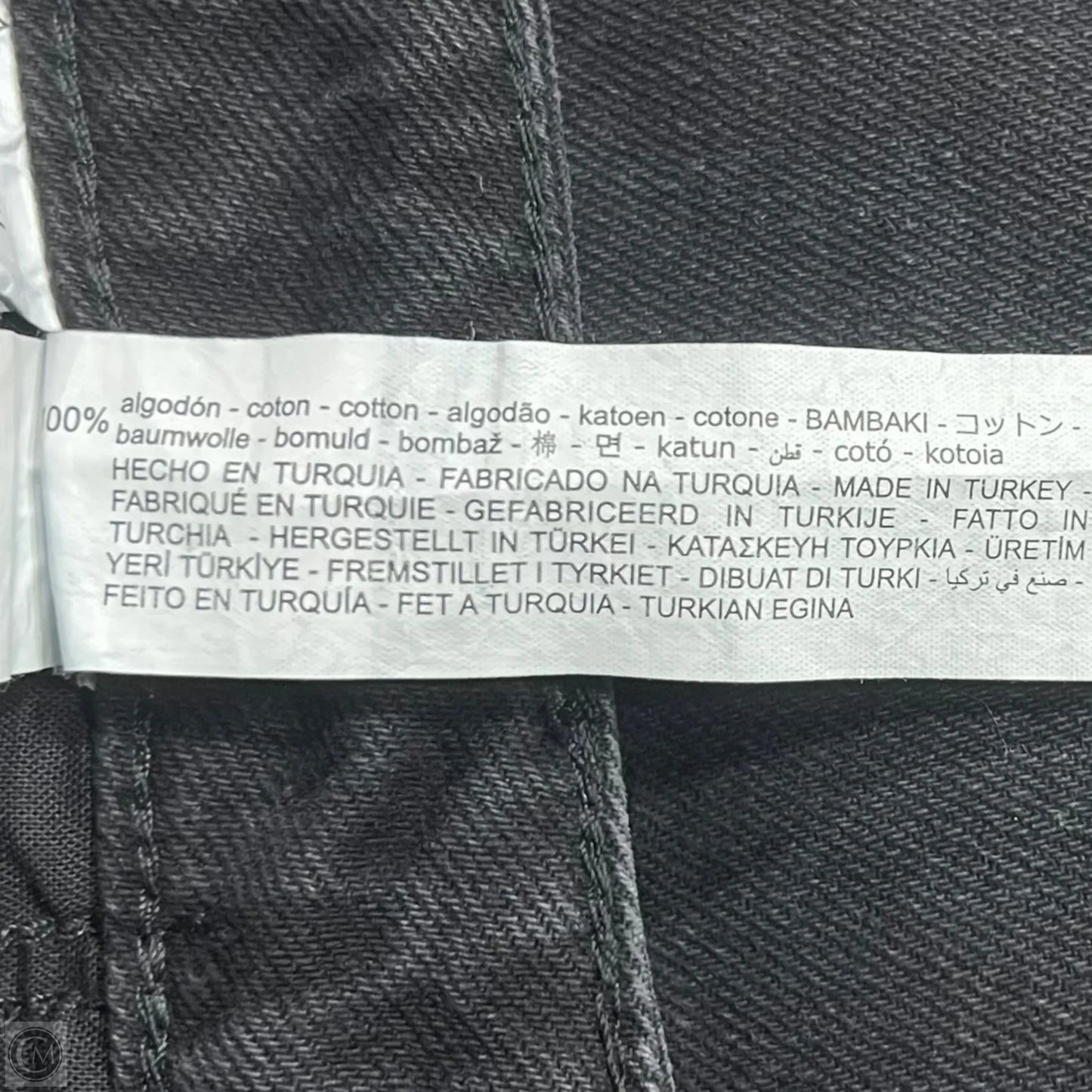 Jeans Wide Leg By Zara In Black Denim, Size: 8