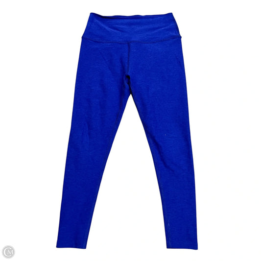 Athletic Leggings By Beyond Yoga In Blue, Size: 12