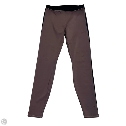 Athletic Leggings By ALO In Black & Brown, Size: 12