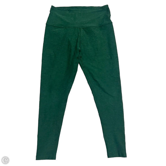 Athletic Leggings By Beyond Yoga In Green, Size: 12