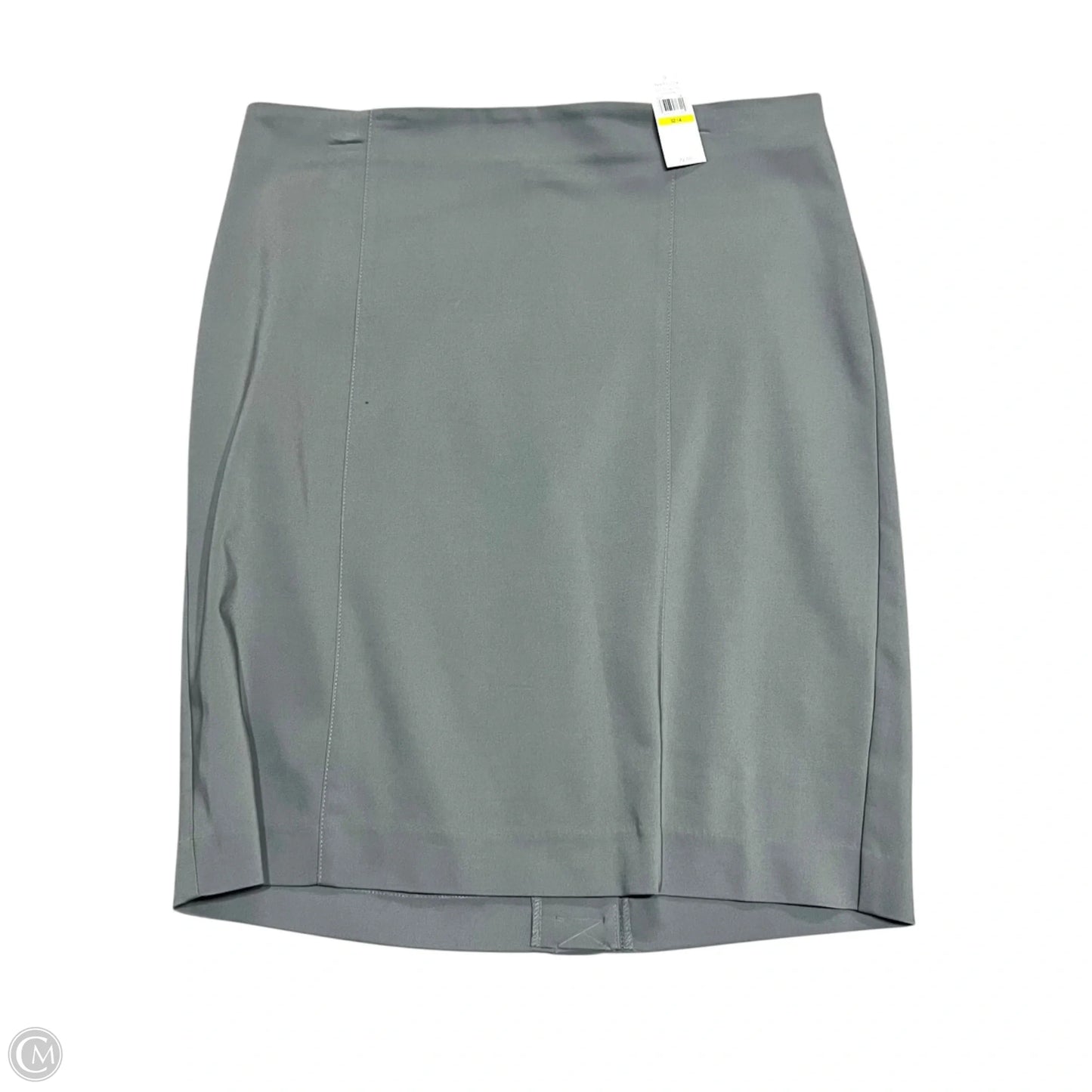 Skirt Midi By Van Heusen In Grey, Size: 14