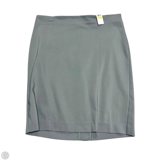 Skirt Midi By Van Heusen In Grey, Size: 14