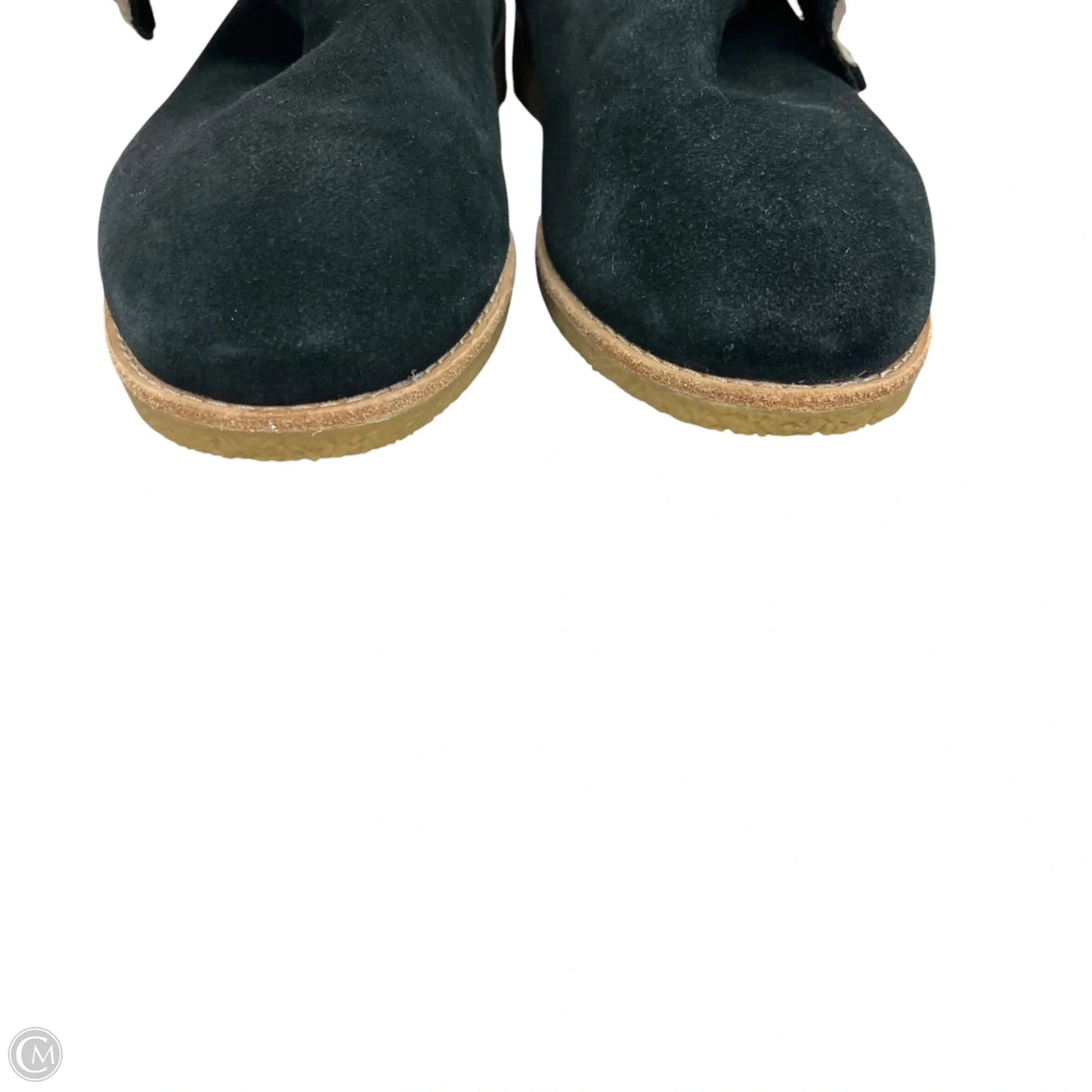 Boots Designer By Kate Spade In Black & Cream, Size: 8