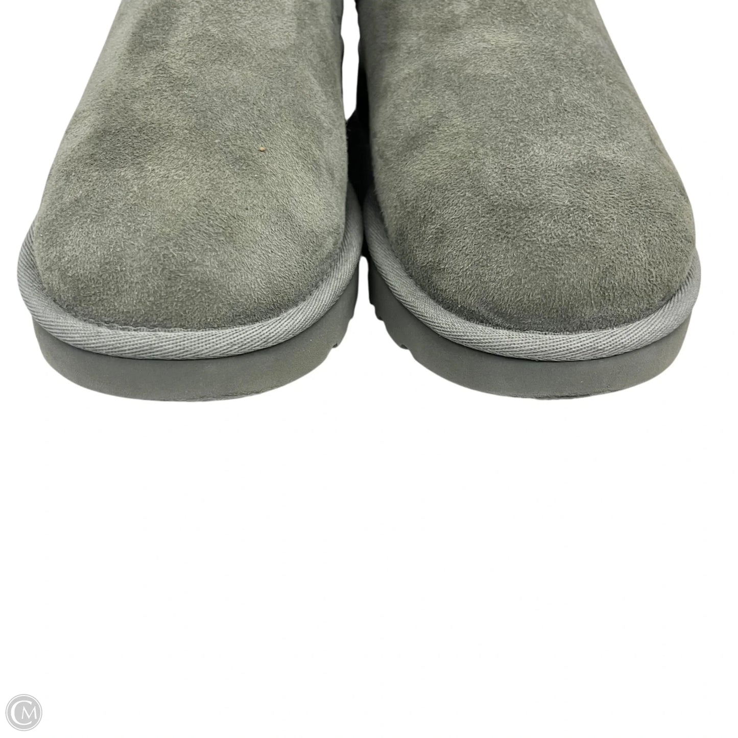 Boots Designer By Ugg In Grey, Size: 8
