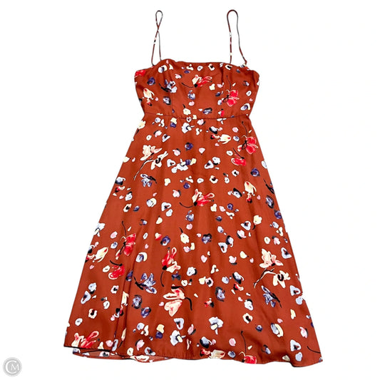 Dress Casual Midi By Hutch In Orange, Size: S