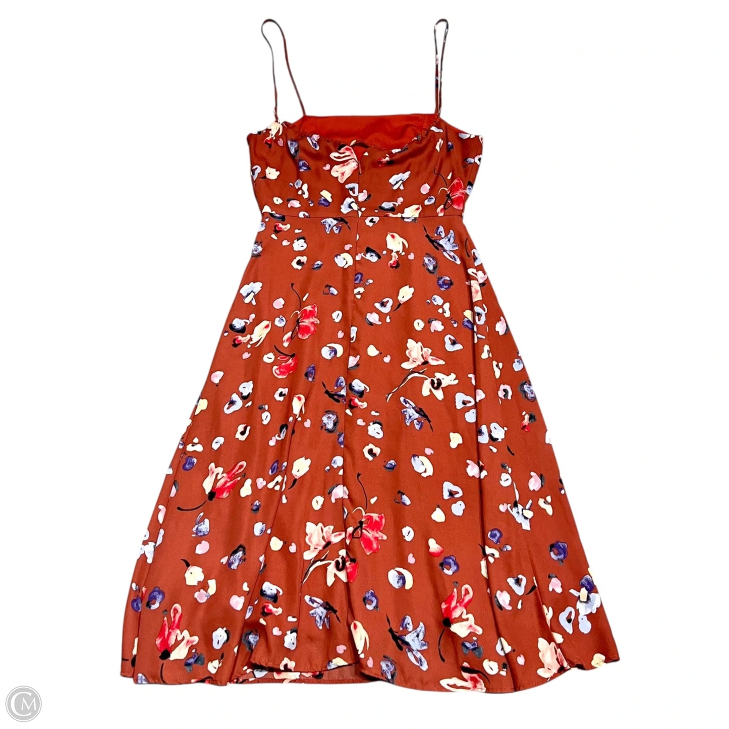 Dress Casual Midi By Hutch In Orange, Size: S