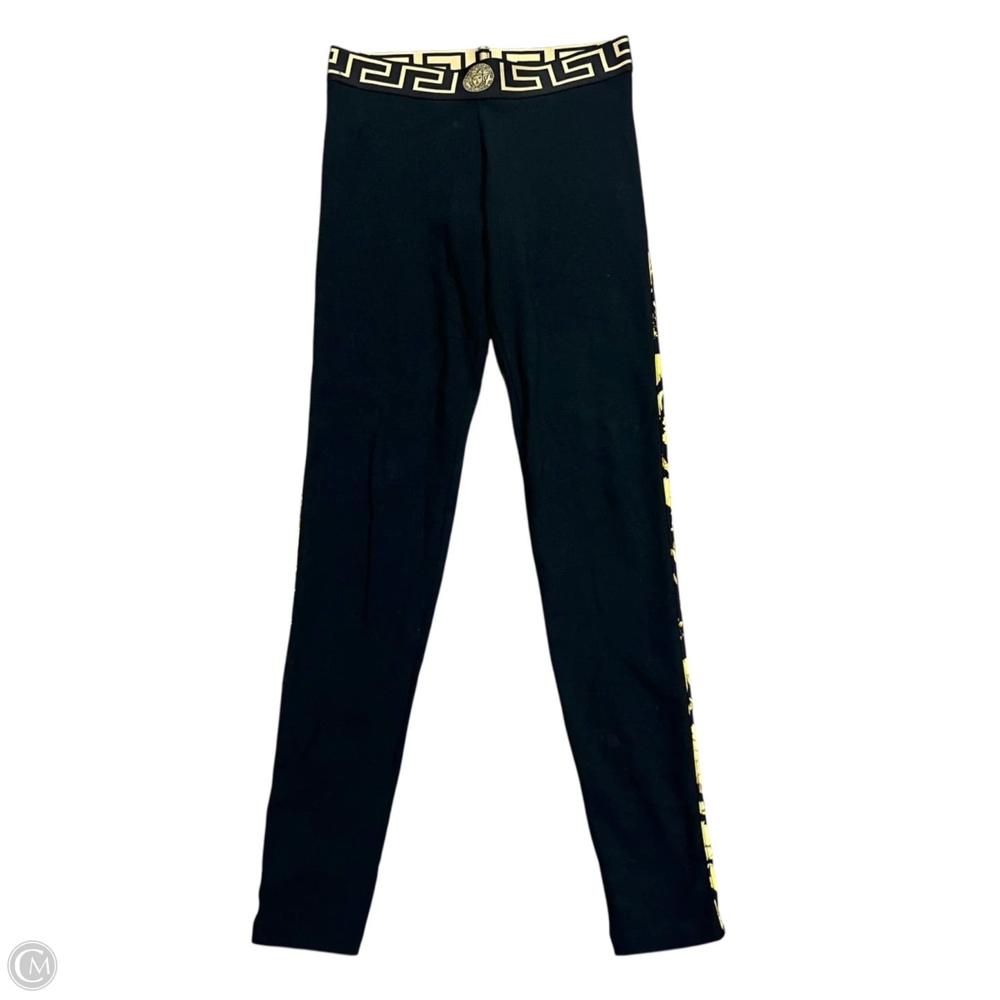 Pants Luxury Designer By Versace In Black, Size: S
