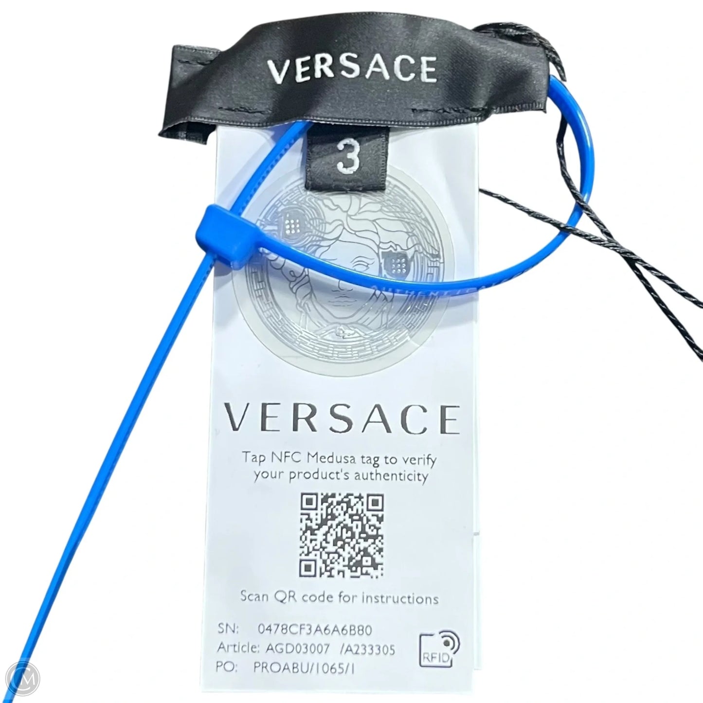 Pants Luxury Designer By Versace In Black, Size: S