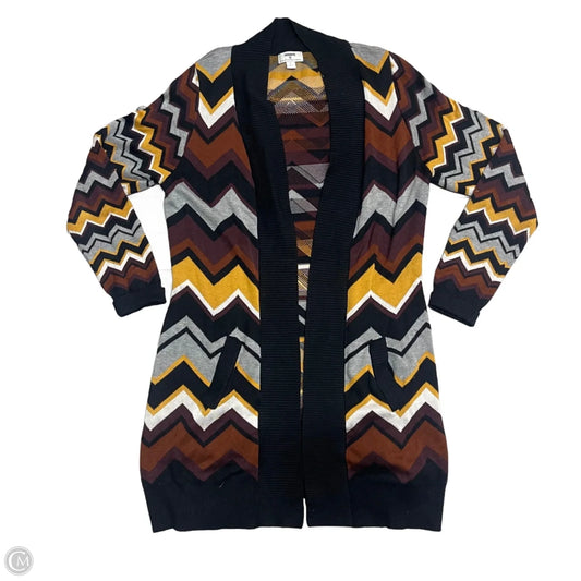 Sweater Cardigan By Target-designer In Black & Brown, Size: L