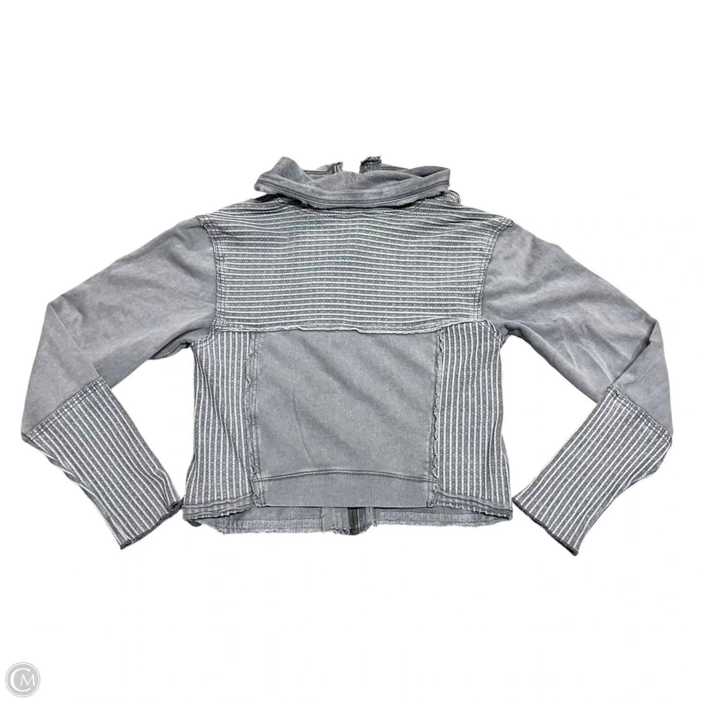 Jacket Moto By We The Free In Grey, Size: S