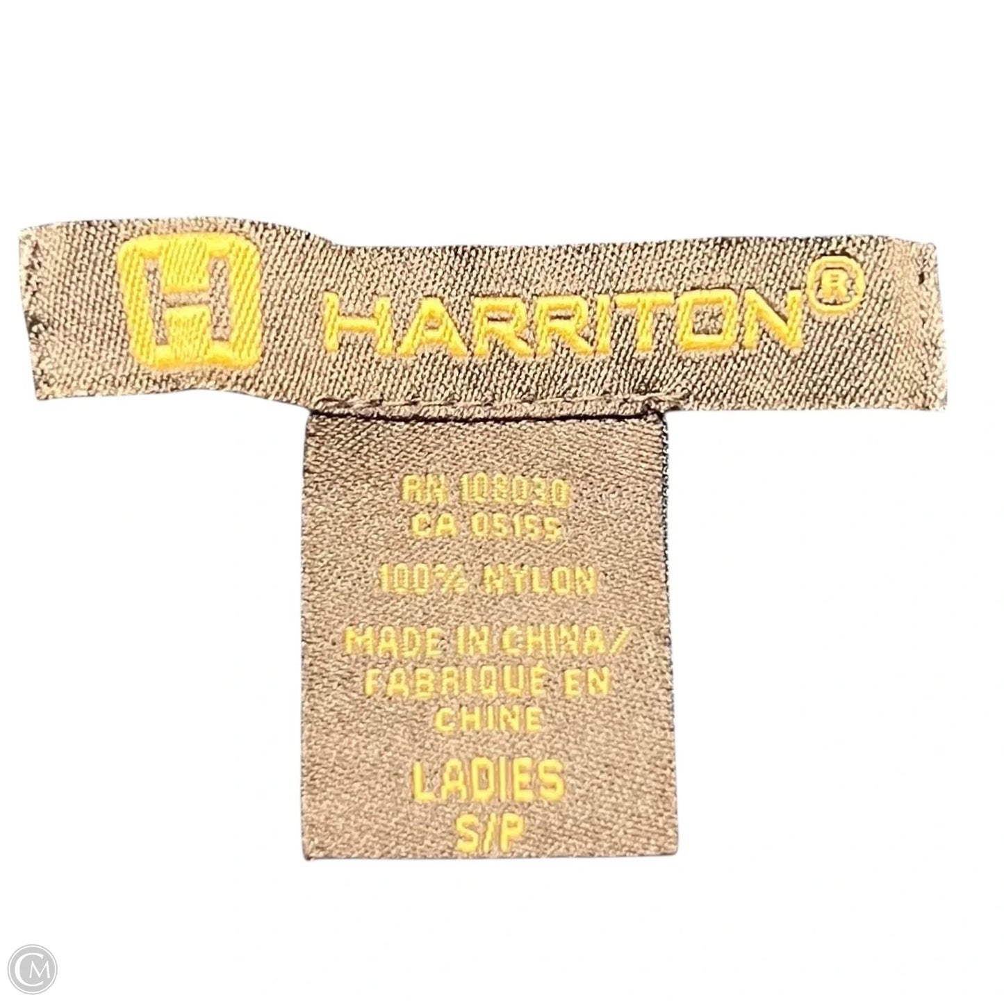 Jacket Windbreaker By Harrington In Black, Size: S