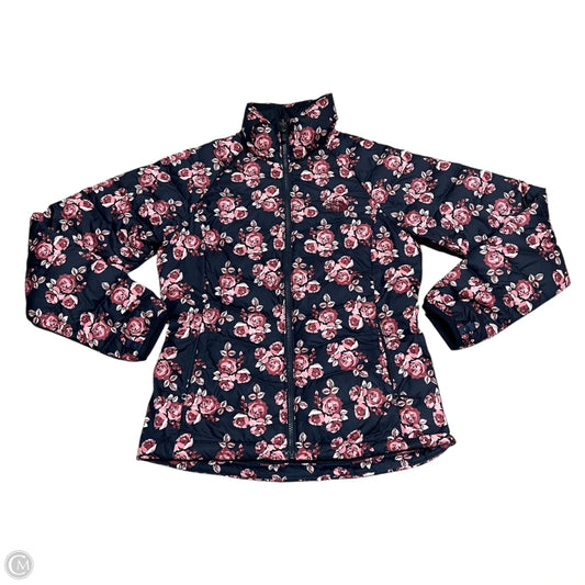 Coat Puffer & Quilted By The North Face In Blue & Pink, Size: S