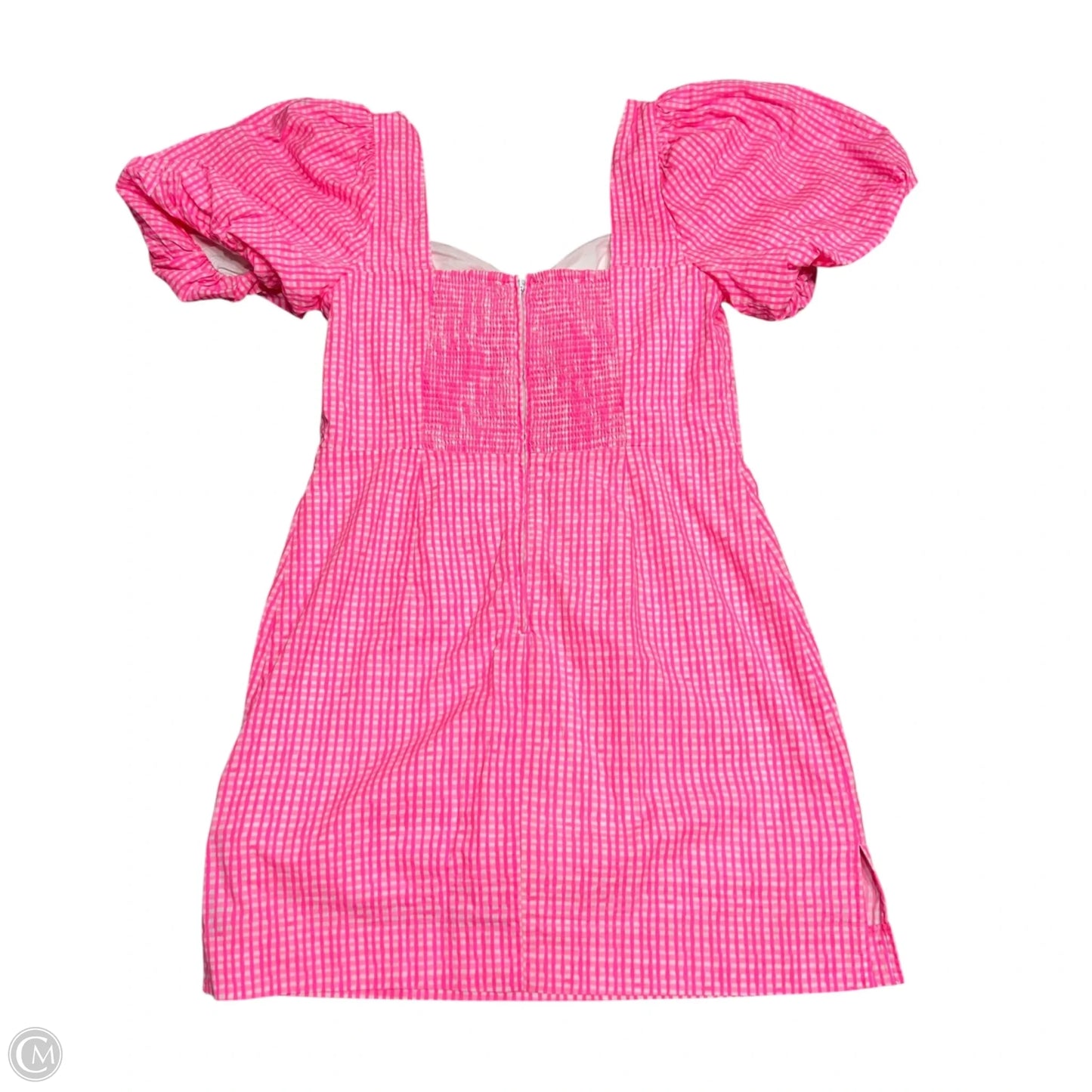 Dress Designer By Lilly Pulitzer In Pink & White, Size: S