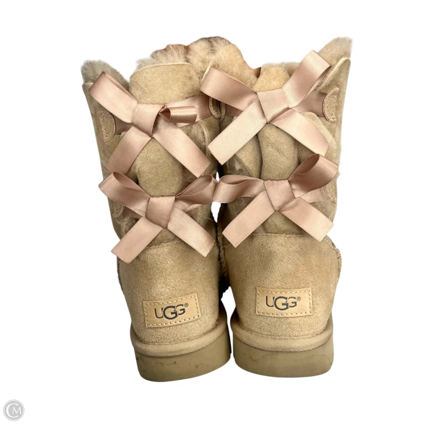 Boots Designer By Ugg In Beige, Size: 8