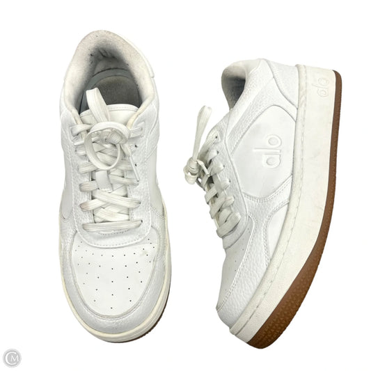 Shoes Sneakers By Alo In White, Size: 8