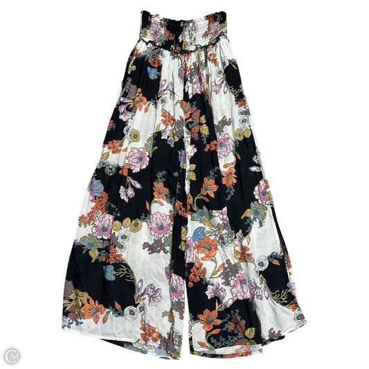 Pants Wide Leg By Anthropologie In Black & Orange, Size: 0