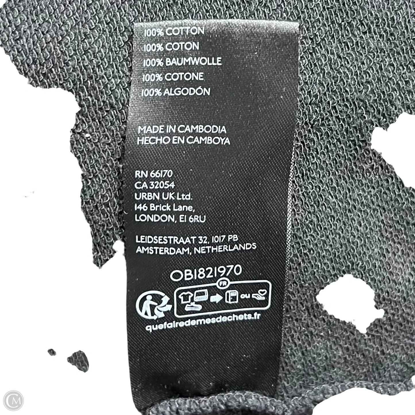 Sweatshirt Crewneck By Pilcro In Black & Red, Size: Xs