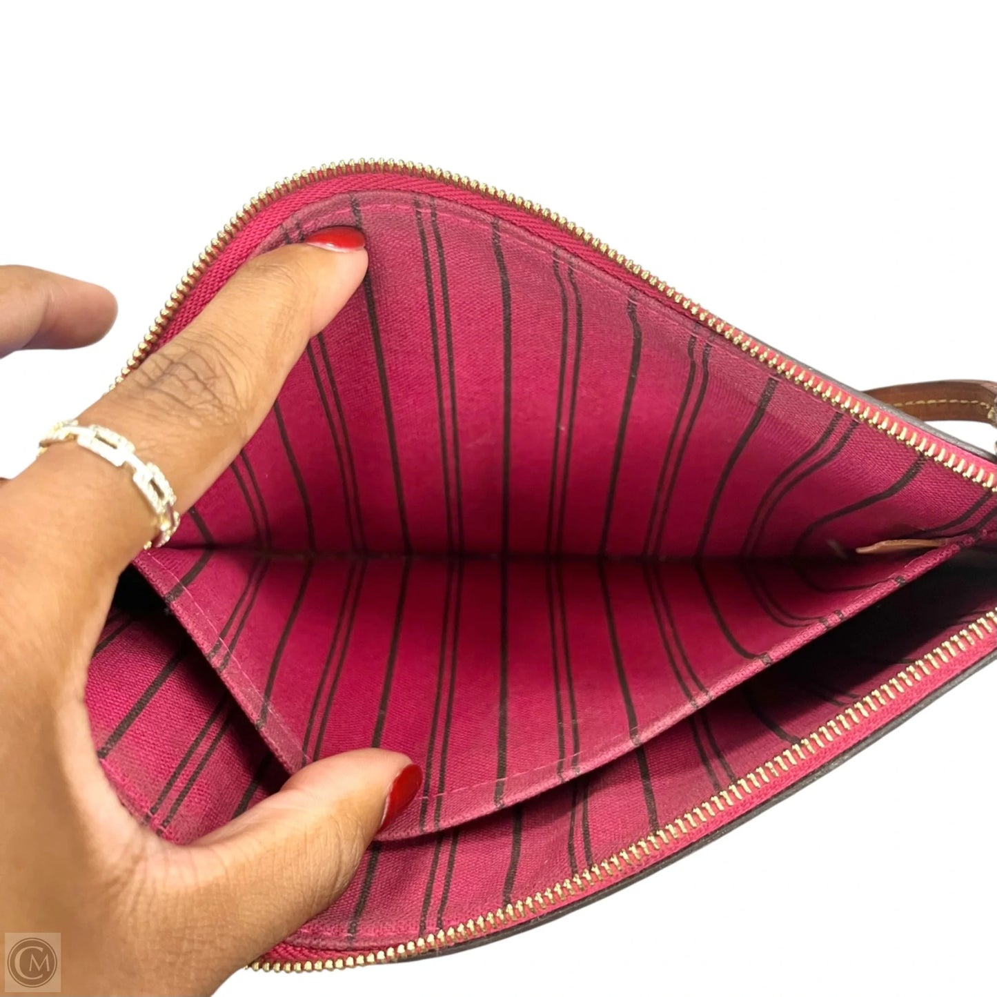 Wristlet Luxury Designer By Louis Vuitton, Size: Medium