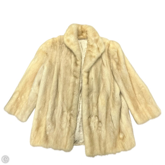 Mink Coat By In Cream, Size: S