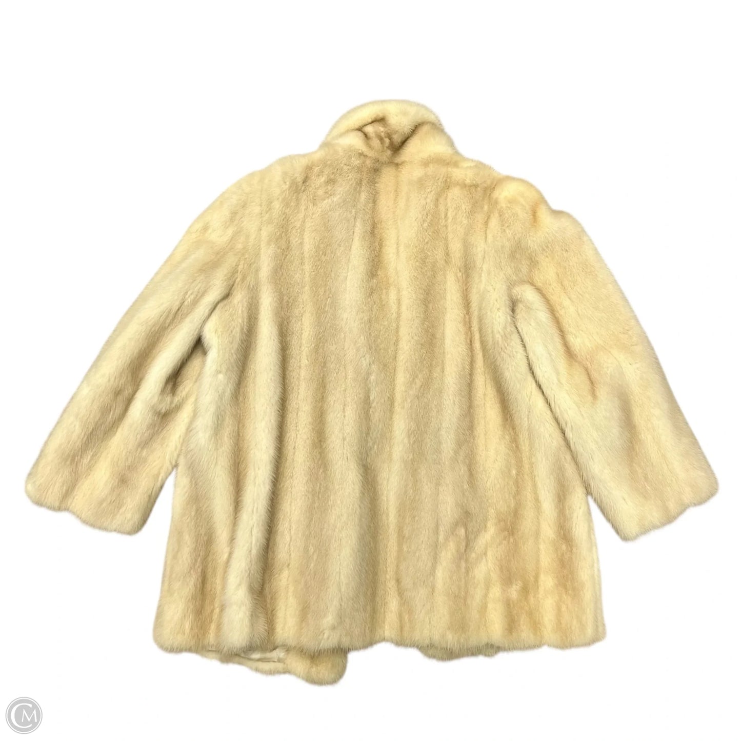 Mink Coat By In Cream, Size: S