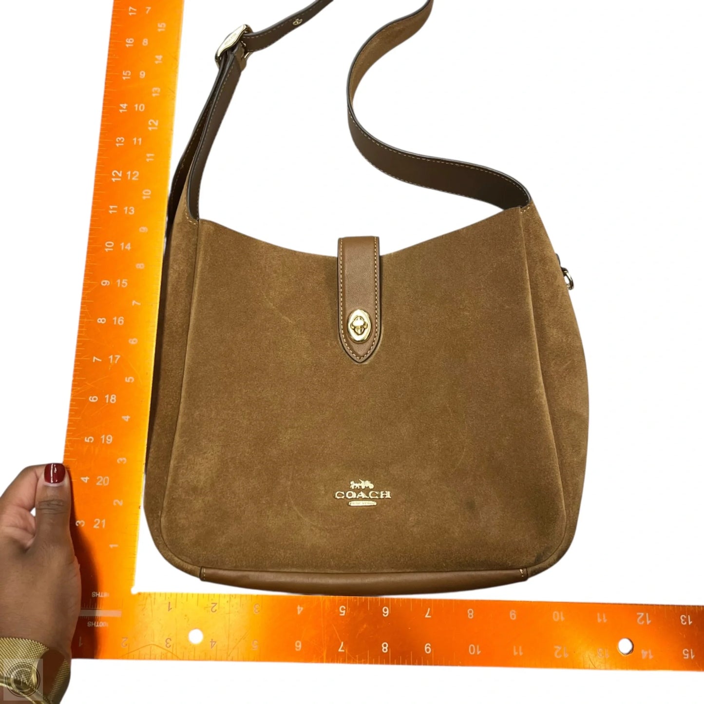 Handbag Designer By Coach, Size: Medium