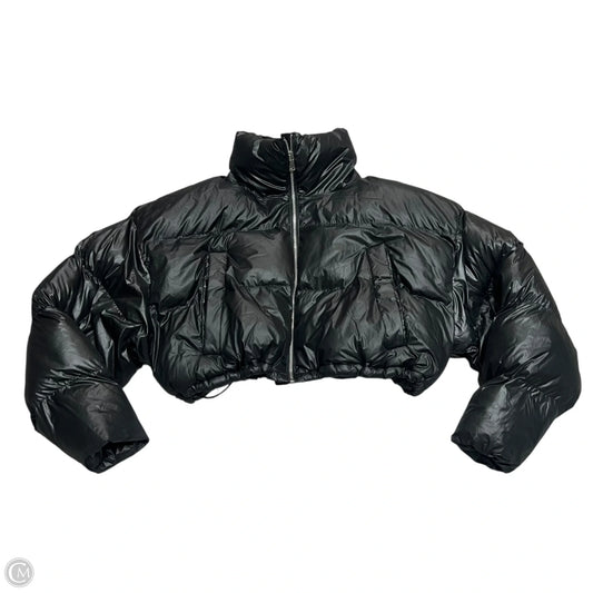 Coat Puffer & Quilted By Urban Outfitters In Black, Size: M