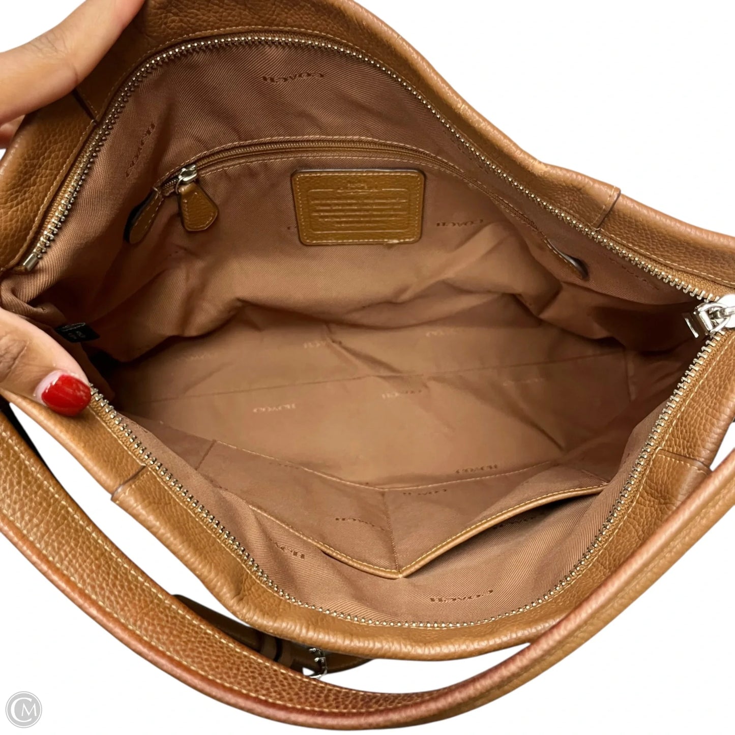 Handbag Designer By Coach, Size: Medium