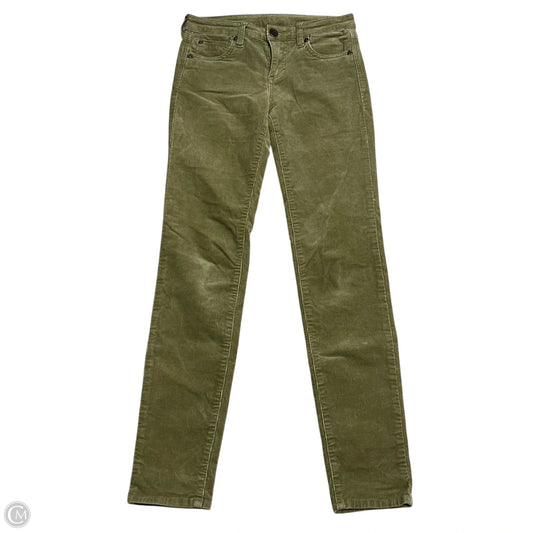 Pants Corduroy By Kut In Green, Size: 0