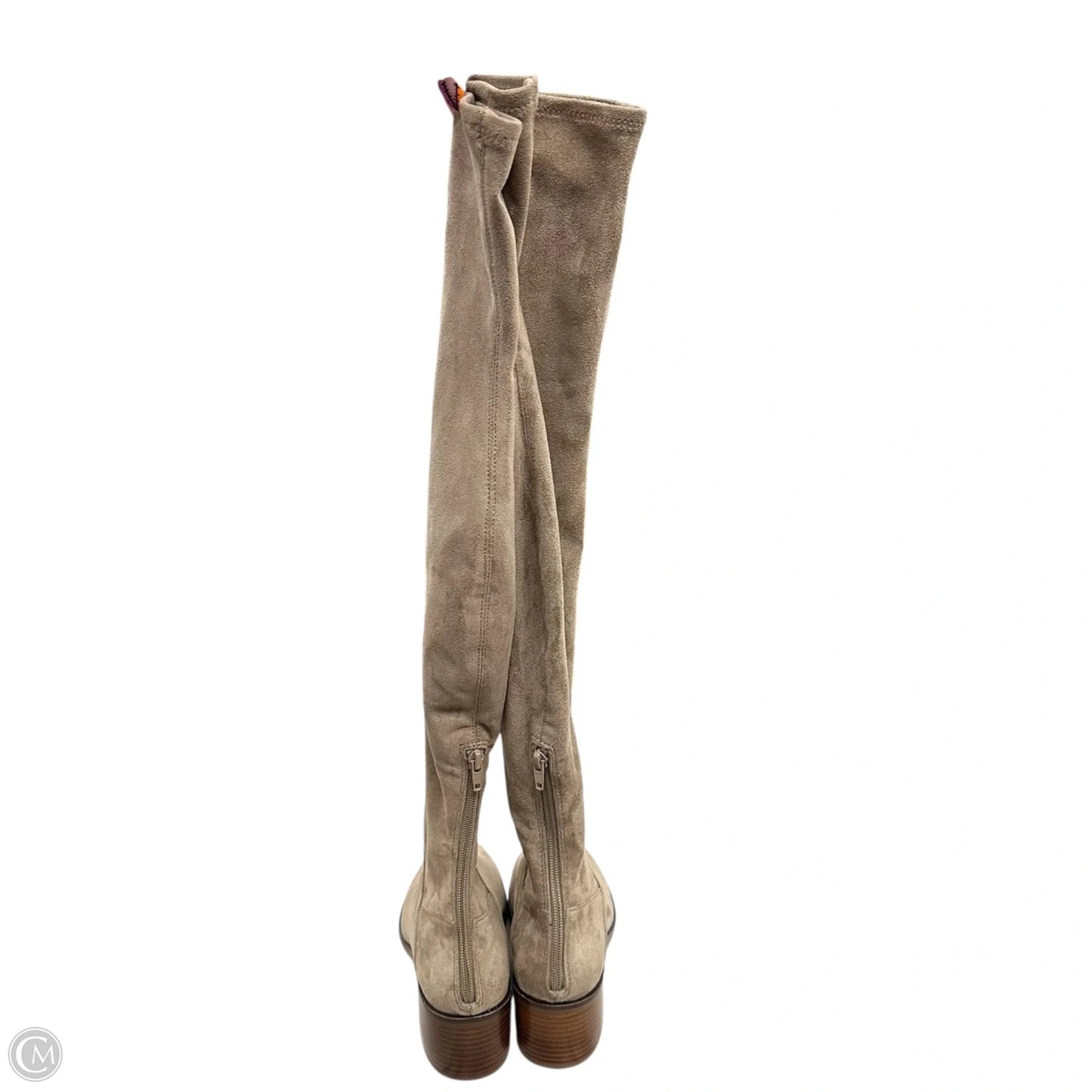 Boots Knee Heels By Steven Ross In Brown, Size: 7