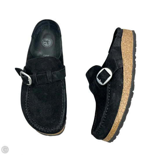 Shoes Flats By Birkenstock In Black, Size: 8.5