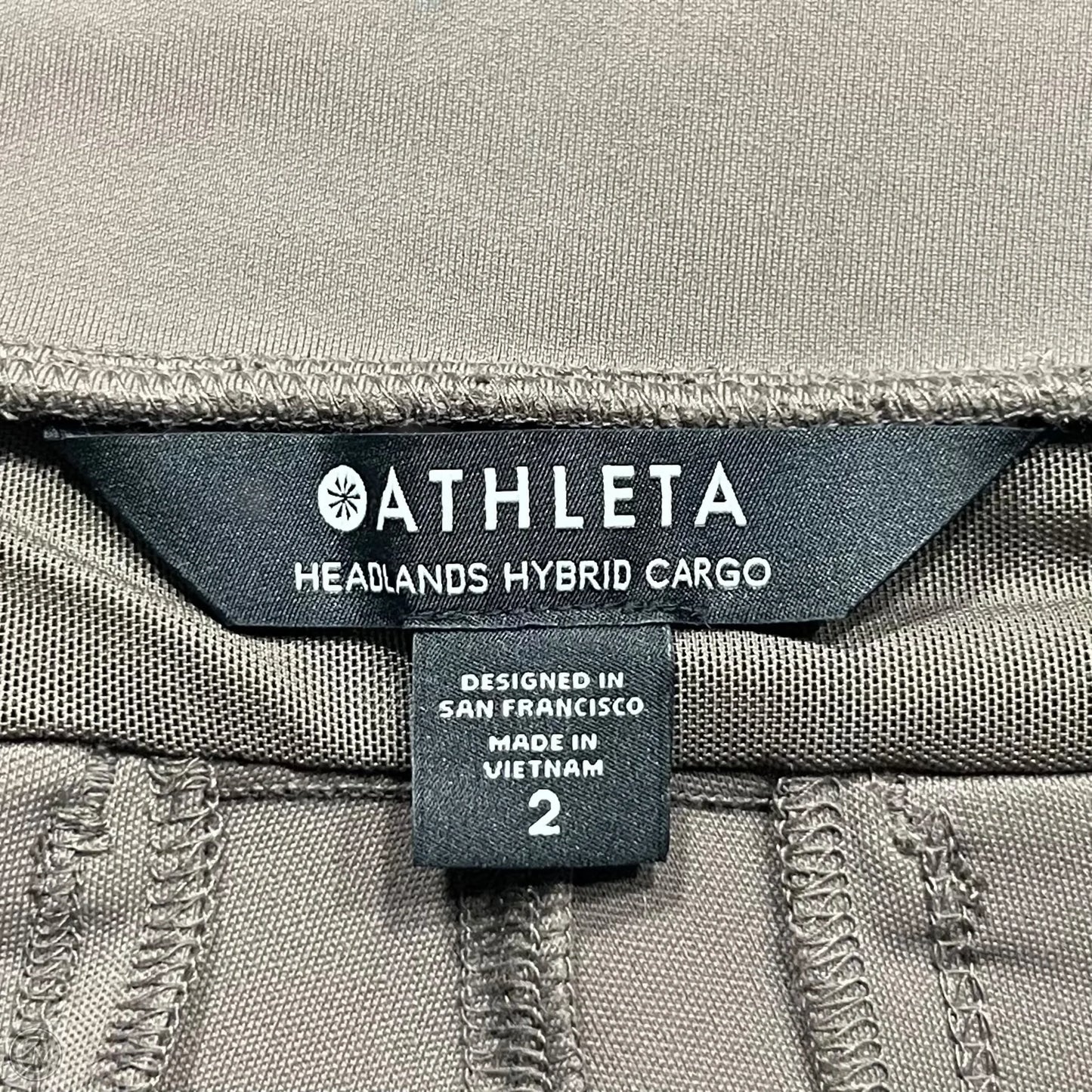 Athletic Pants By Athleta In Taupe, Size: 2