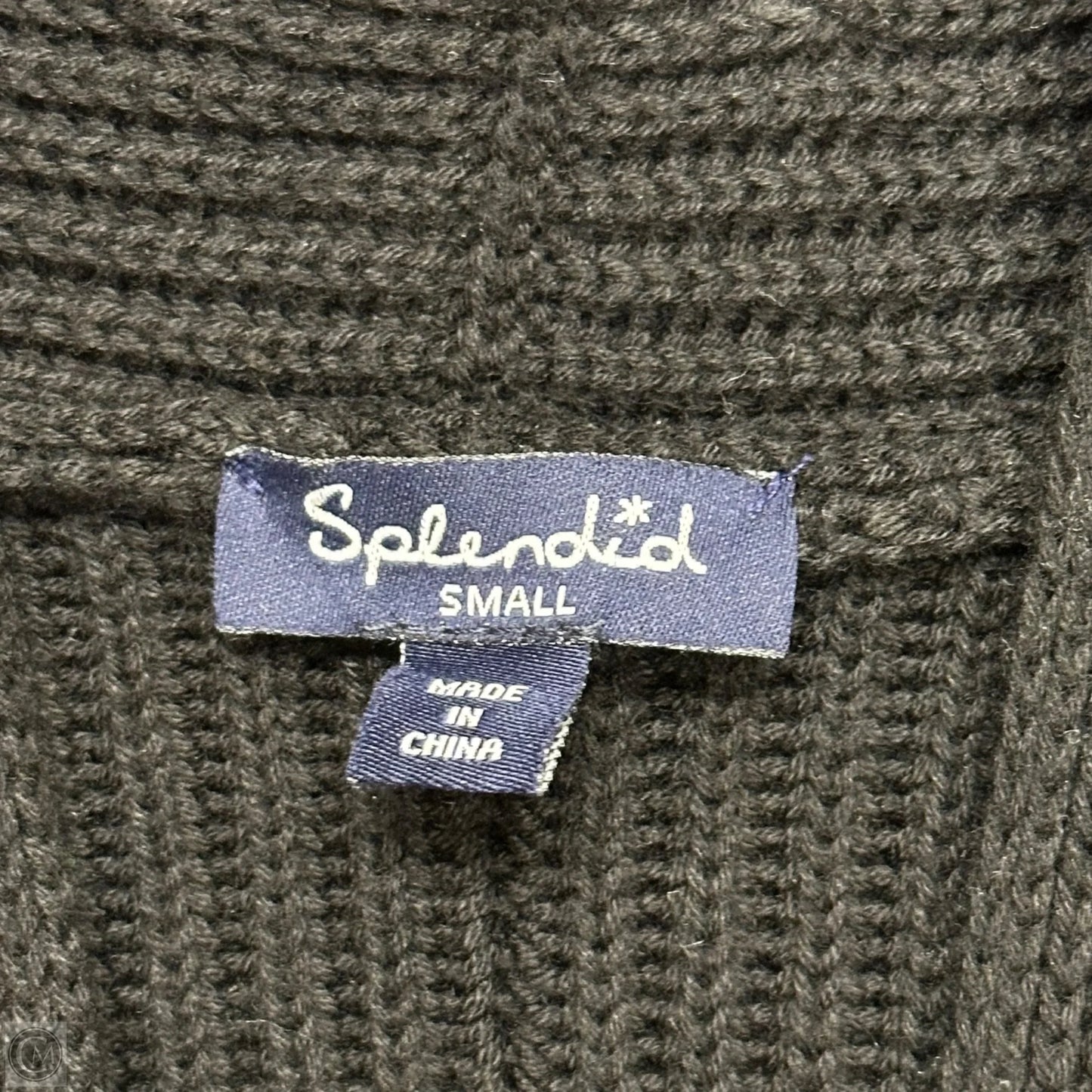 Sweater Cardigan By Splendid In Black, Size: S