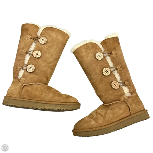 Boots Designer By Ugg In Tan, Size: 8