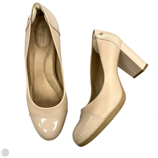 Shoes Heels Block By Giani Bernini In Beige, Size: 10