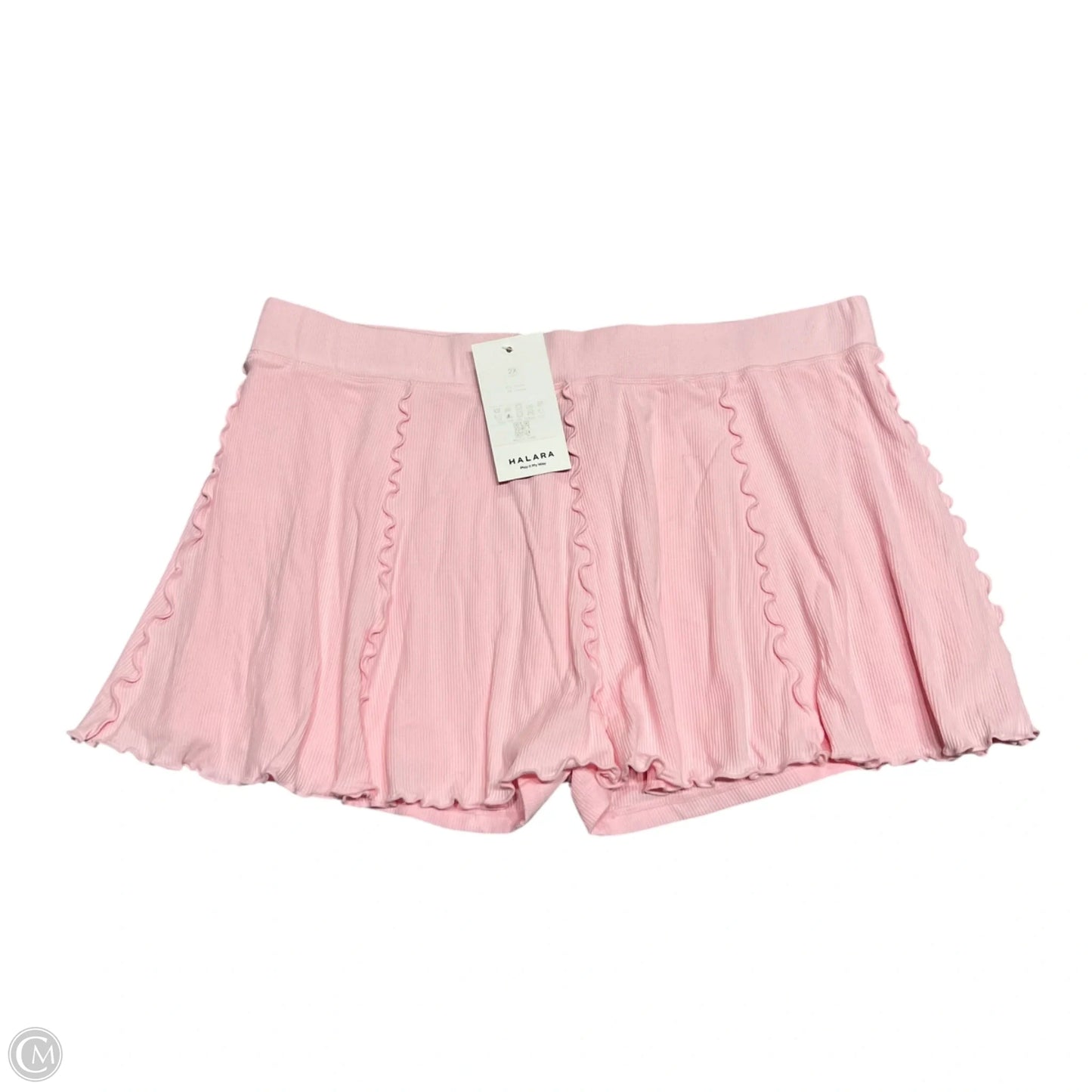 Athletic Skort By Halara In Pink, Size: 20