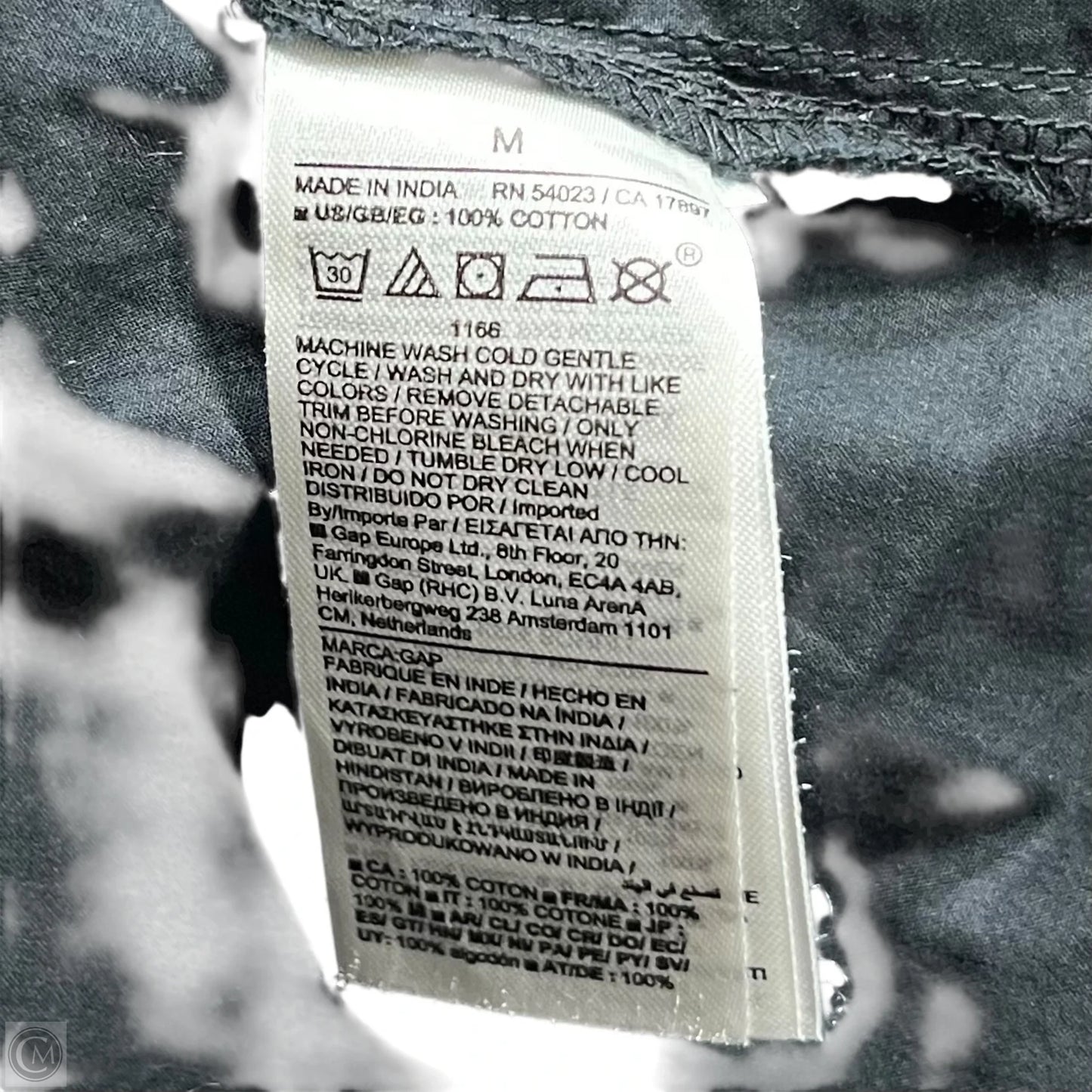 Dress Casual Short By Gap In Black, Size: M