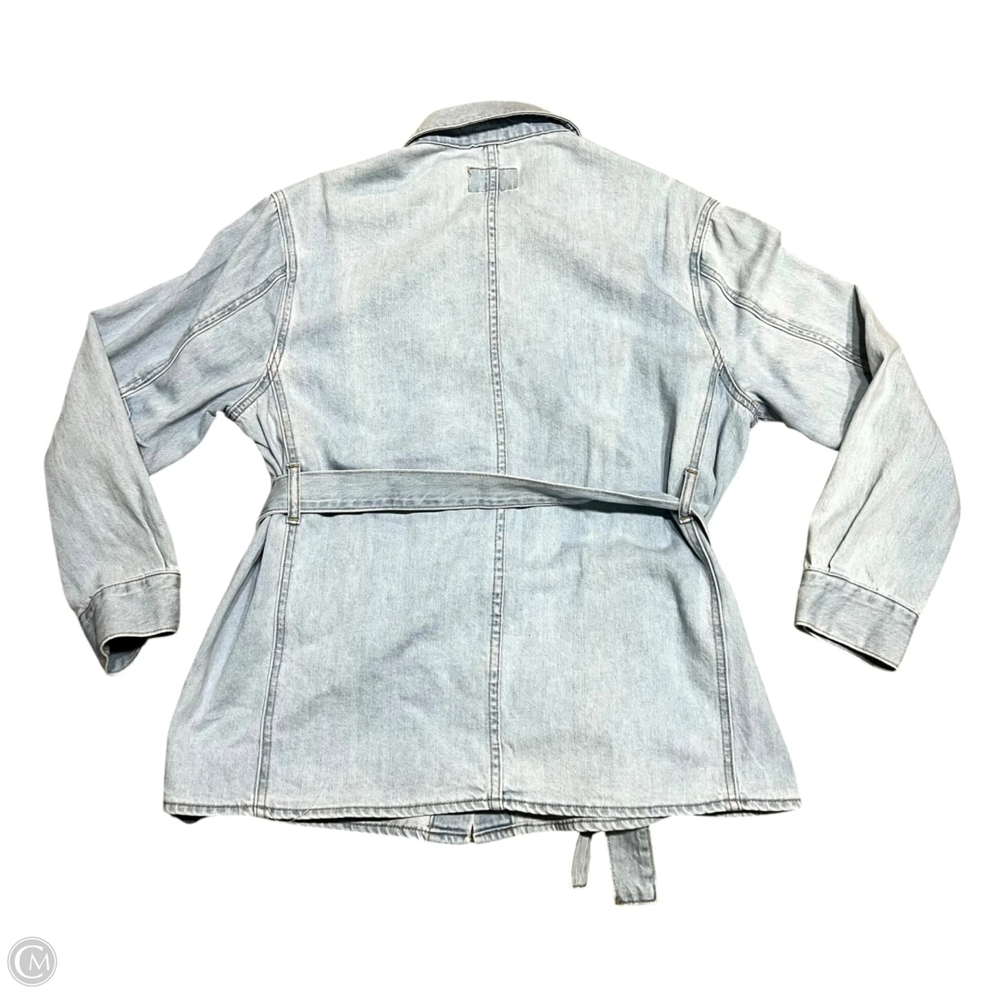 Jacket Denim By Velvet Heart In Blue Denim, Size: M
